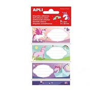 APLI 18435 - School Labels Unicorns 9 Units