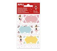 APLI 18437 - School Labels Ballerinas 9 Units