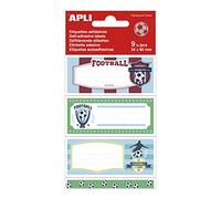 APLI 18441 - School Football Labels 9 Units