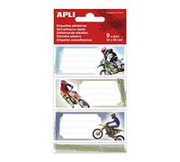 APLI 18442 - Moto School Tags 9 u.
