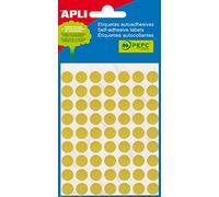 APLI 2051 - Bag of 5 Sheets with Tags, Yellow