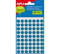APLI 2052 - Bag of 5 Sheets with Tags, Diameter 10 mm, Blue