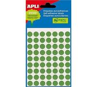 APLI 2055 - Bag of 5 Sheets with Labels, Diameter 13 mm, Yellow