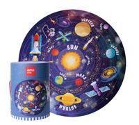 APLI Kids Circular 48-Piece Educational Jigsaw for Children, Solar System