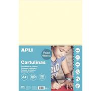 apli din a4 170 g/m2 Ivory cardstock Pack of 50 Sheets
