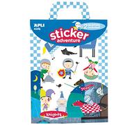 APLI Kids 16765 - Knights Sticker Adventure Gum Set