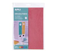 APLI Kids 18225 A4 Coloured Sticky Back Film - 4 Sheets