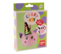 APLI Kids 19878 Unicorn Keyring Craft Kit - Contains Complete Materials, Creative Activity for Children Aged 6+