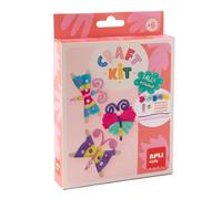 APLI Kids 19938 - Craft Kit for Wool Butterflies - Materials Included, Creative Activity for Children +6 Years