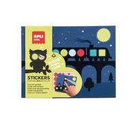 APLI Kids 20679 - Glow in the Dark Train Gomets Set