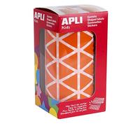 APLI Kids 20mm Orange Triangle Rubber