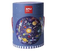APLI Kids Circular 48-Piece Educational Jigsaw for Children, Solar System