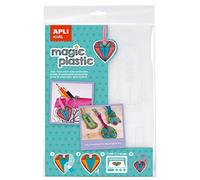 APLI Kids - Clear magic plastic bag, 4 sheets