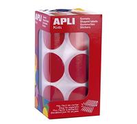 APLI Kids Gomets Yellow Giant Round XL Diam 33mm Apli Round-Shaped Ø 33 Mm red