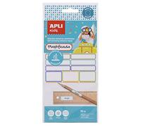 Apli Kids Iron-On and Labelling Tape Plastified Labels 35 Unidades