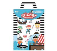APLI Kids- Pirates Sticker Set, Multi-Colour, (15166)