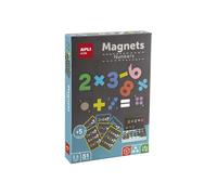 Apli Magnetic Numbers Game Multicolor