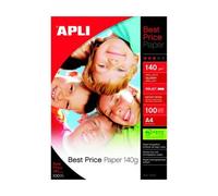 Apli Best Price Photo Paper A4 140gsm Pack of 100