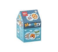 Apli Safari Memory Card With Find The Match Game 8 Cm 24 Pieces