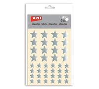 APLI Stickers Star Silver Bag with 3 Blades