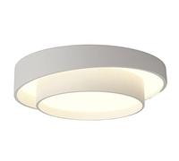 APLIK Modern LED Ceiling Light Metal Acrylic Lamp Shade Minimalist Nordic Ceiling Lamp 3 Color Dimming Lighting Round Low Profile Close to Ceiling Lamp Lighting for Lounge Hallway Home Office