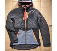 Aplinestars Women's Small Stella Denali 2 Hooded Biker Primaloft Jacket in Black