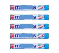Aplins Sweets Bundle With 5 x 38g Mints Chewy Dragees Rolls - Softmints Chewy Party Sweet Candy Multipack