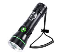 APLOS AP30 3000lm Diving Flashlight with Power Indicator, IPX8 Waterproof Professional Rechargable Dive Light