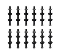 APLudoo 12PCS High Strength Cage Screw Brake Bolt Assembly for Air Chambers Optional Length Screw