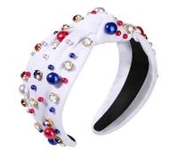 APLudoo Fashionable Hairband Jeweled Headwear Pearls Headbands Photo Props Party Cosplay Costumes Dancing Party Accessories Women's Fashion Headbands For Formal