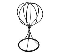 APLudoo Fashionable Sturdy Iron Materials Hat Display Stands with Stable Base Designs for Various Hat Elegant Styles Use Adjustable Stand