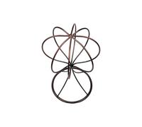 APLudoo Fashionable Sturdy Iron Materials Hat Display Stands with Stable Base Designs for Various Hat Elegant Styles Use Adjustable Stand