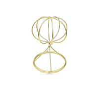 APLudoo Fashionable Sturdy Iron Materials Hat Display Stands with Stable Base Designs for Various Hat Elegant Styles Use Adjustable Stand