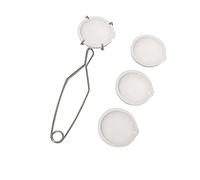 APLudoo Heavy Duty Melting Crucible Bowl Dish Cup Collection Includes Multiple Capacity Bowls and Tongs for Extreme Heat Casting Rare Metal Melting Dish Cup