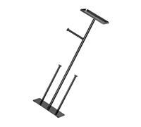 APLudoo Modern Freestanding Roll Dispenser Stand With Antislip Base Holds 7 Rolls With Shelf Bathroom Accessories Freestanding Rack