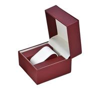 APLudoo Practical Sturdy PU Leather Watch Storage Box for Men and Women with Soft Interior and Elegant Designs Daily Use Watch Storage Box