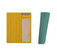 APLudoo Professional Leather Edging Beveler Sharpener Leather Burnisher Set For Sizes 1# To 5# Bevelers Tool Grinding Leathercraft Beveler Sharpening Guide