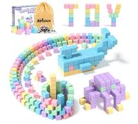 Apluses 32pcs Magnetic Blocks Building Cubes for Toddlers, Classroom Must Haves Creative Learning Kids Gifts, Preschool Montessori Sensory Autism Magnet Toys for Boys and Girls Ages 3 4 5 6