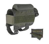 APLUSGEAR Nylon Buttstock Pack Outdoor Rifle Stock Ammo Pouch (green)