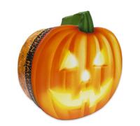 APLUSWER Halloween Pumpkin Shaped Gift Box with Bats and Ghosts for Jewelry keychain Necklace Bracelet, Holiday Decor Halloween Treat Box for Party Favors Candies Cookies Snacks