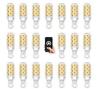 APLUSZ 3W G9 Led Bulb Dimmable Compatible with Alexa Smart G9 Led Bulbs 320Lm LED Bulb Replacement 40W G9 Halogen Bulb,Voice Control WiFi Smart G9 Light Bulb,G9 LED Bulb Smart[Energy Class A] (Color