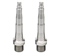 APLVFFZH 2 Pieces Replacement Pedal Axle Pedal Shaft Light Metal And Stable for Candy Pedals for Accessories And Maintenance, 76mm