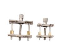 APLVFFZH 2 Pieces Watch Movement Fixed Base Reversible Case Vice Sturdy Versatile Watch Repair Tools for Fixing Business Use Hobby