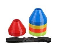 APLVFFZH 50x Soccer Cones 9cmx4.5cm Sports Cones for Running Outdoor Indoor Challenge
