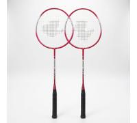 APLVFFZH Adult Racquet Pack with Shuttlecocks, Control-Oriented Play, for Exercise, Red