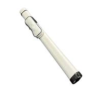 APLVFFZH Billiard Quiver Cue Case Billiard Bag Transport Box Storage Cover Made of PU Offers Optimal Protection Against Dust for Men And Women A, White