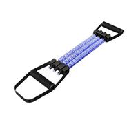 APLVFFZH Elastic Training Band with Anti-Slip Handles for Chest Muscle Training, Arm Strength Exercises and Shoulder Strengthening Made of Material for, Blue