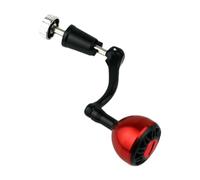 APLVFFZH Fishing Reel Handle Single Arm Crank Modification Spare Part Lightweight And Accessory for Fishing in Various Waters, Red and Small