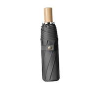 APLVFFZH Folding Umbrella, Sun Rain Umbrella Water Resistant Business Windproof Travel Umbrella Portable Umbrella for Outdoor Hiking, Black