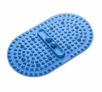APLVFFZH Foot Massage Acupressure Mat, Pressure Point Mat with Liquid Soft Silicone and, for Self Care, Blue, Two Balls